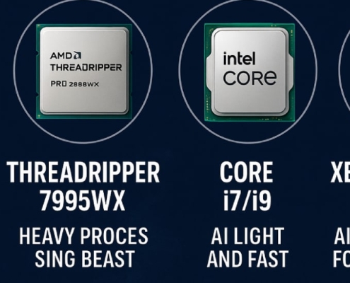 بهترین پردازنده ها با پشتیبانی از هوش مصنوعی