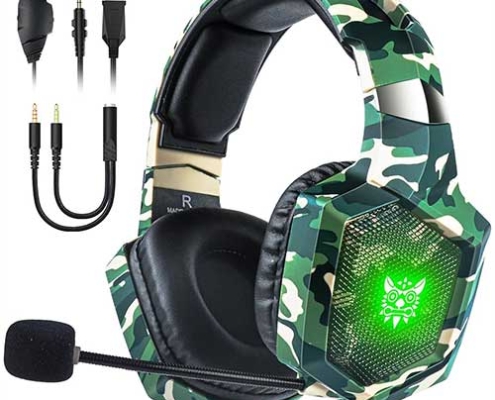 هدست مخصوص بازی اونیکوما مدل K8 Camouflage